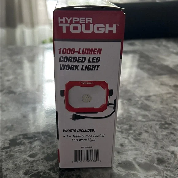 Brand new - Hyper Tough Red Corded LED Work Light - Picture 4 of 5